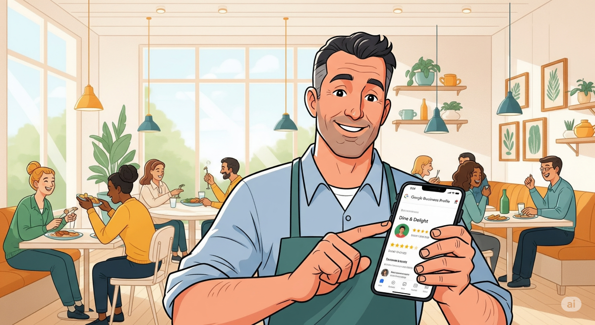 飲食店オーナー必見！Googleビジネスプロフィールで集客を成功させる方法